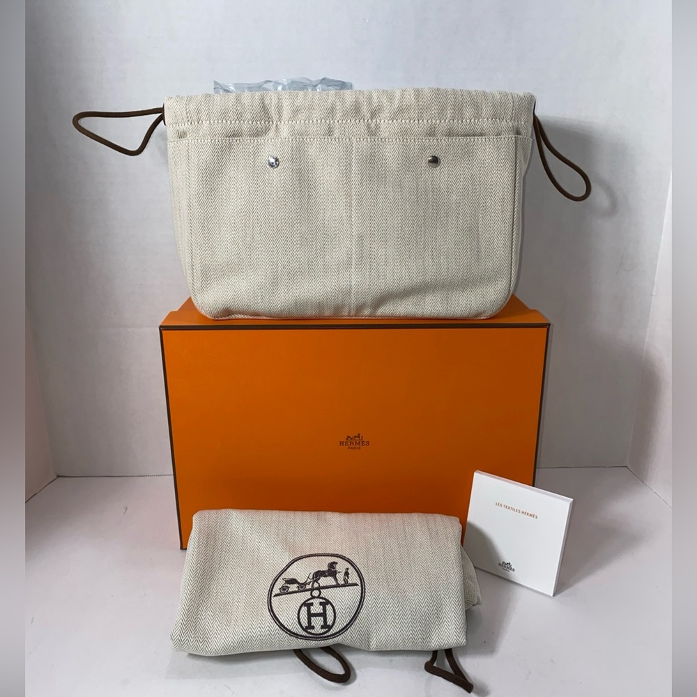 Hermes FOURBI 25 POUCH Large Size NEW w/ BOX & DUST BAG Made in France